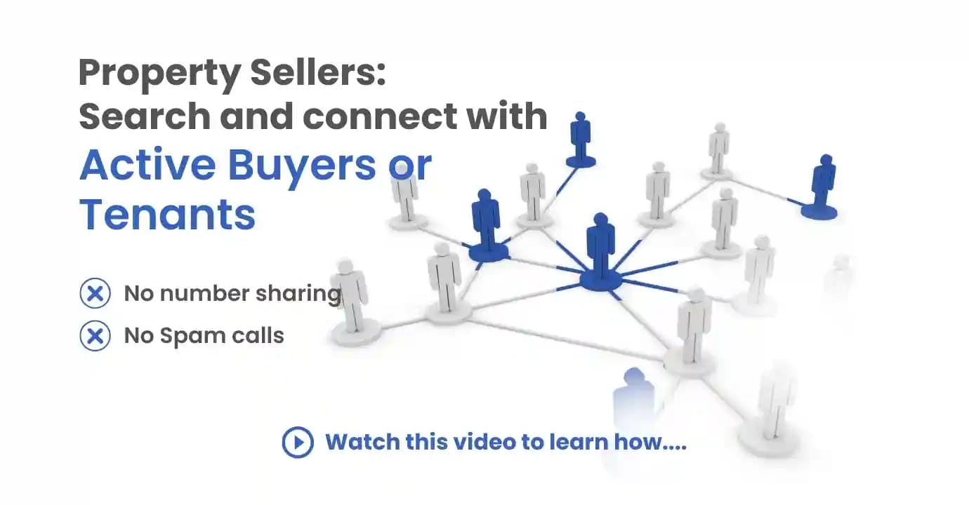 Search potential buyers and tenants for your property without compromising your privacy!
