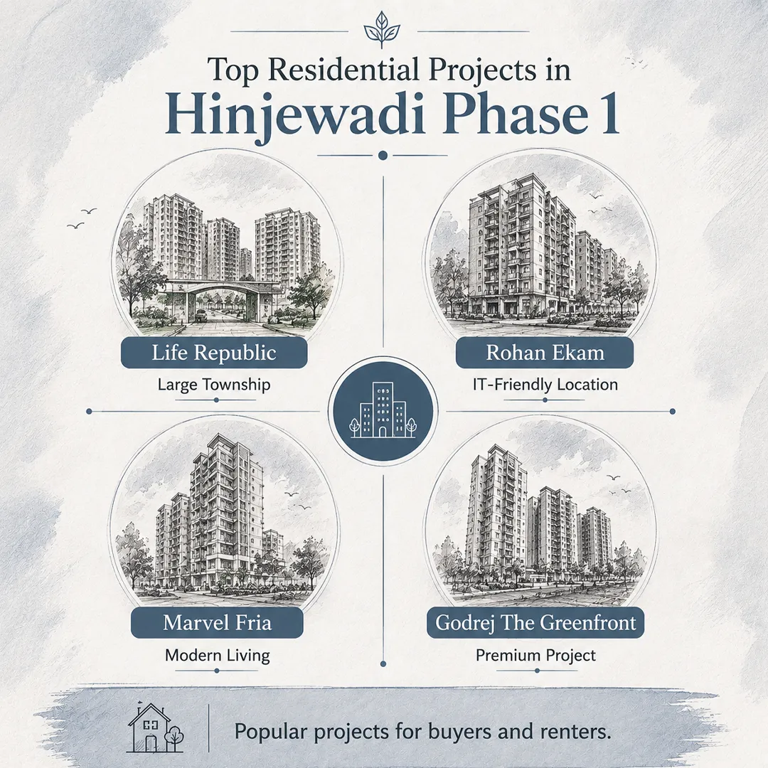 top residentail project in hinjewadi phase 1