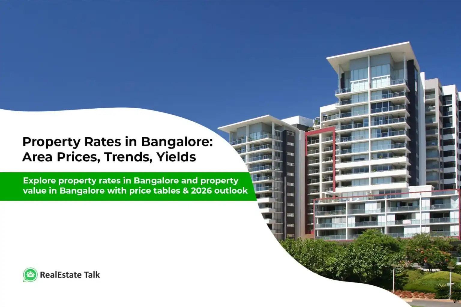 Property rates in banagalore