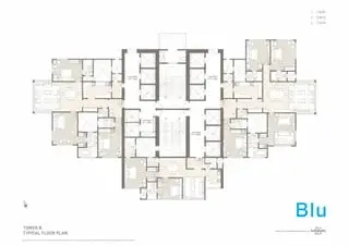 2 BHK Floor Plan